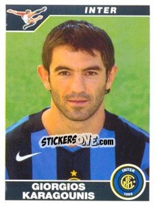 Cromo Giorgos Karagounis - Calciatori 2004-2005 - Panini