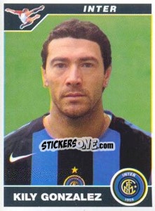 Sticker Kily Gonzalez - Calciatori 2004-2005 - Panini