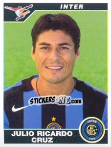 Cromo Julio Ricardo Cruz - Calciatori 2004-2005 - Panini