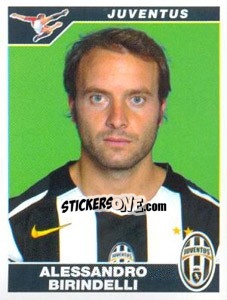 Figurina Alessandro Birindelli - Calciatori 2004-2005 - Panini