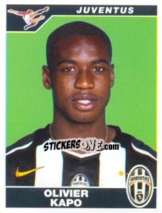 Cromo Olivier Kapo - Calciatori 2004-2005 - Panini