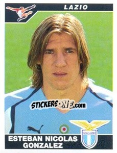 Cromo Esteban Nicolas Gonzalez - Calciatori 2004-2005 - Panini