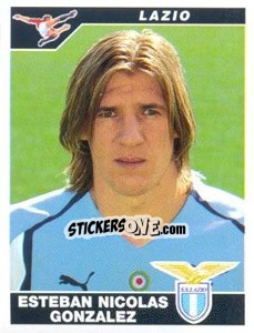 Figurina Esteban Nicolas Gonzalez - Calciatori 2004-2005 - Panini