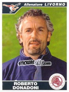 Figurina Roberto Donadoni - Calciatori 2004-2005 - Panini