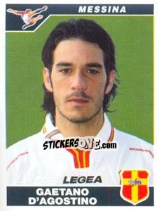 Figurina Gaetano D'Agostino - Calciatori 2004-2005 - Panini