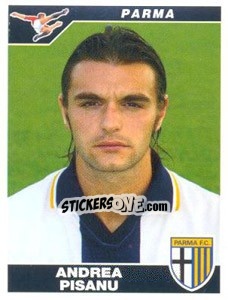 Figurina Andrea Pisanu - Calciatori 2004-2005 - Panini