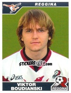 Cromo Viktor Boudianski - Calciatori 2004-2005 - Panini