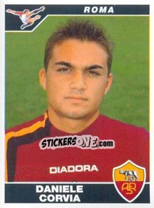 Sticker Daniele Corvia - Calciatori 2004-2005 - Panini