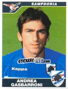 Cromo Andrea Gasbarroni - Calciatori 2004-2005 - Panini