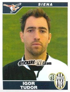 Figurina Igor Tudor - Calciatori 2004-2005 - Panini