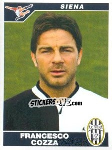 Sticker Francesco Cozza - Calciatori 2004-2005 - Panini