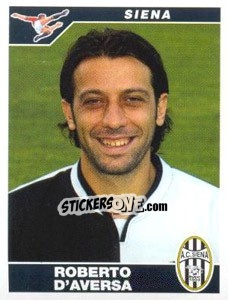 Figurina Roberto D'Aversa - Calciatori 2004-2005 - Panini