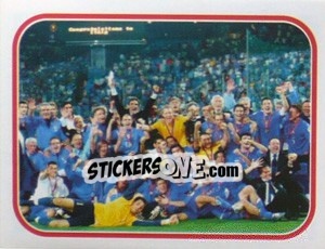 Cromo Gli Azzurrini Campioni d'Europa (U-21) - Calciatori 2004-2005 - Panini