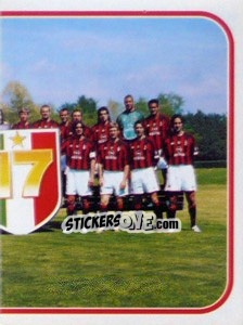 Cromo Il Milan Campione d'Italia (2/2)