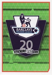 Sticker Premier League Logo - Premier League Inglese 2011-2012 n. 1 - Topps