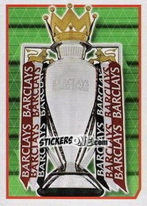 Sticker Premier League Trophy - Premier League Inglese 2011-2012 - Topps