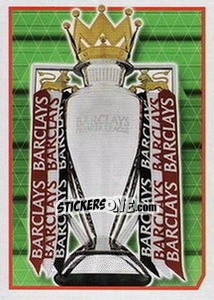 Sticker Premier League Trophy - Premier League Inglese 2011-2012 n. 2 - Topps