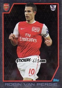 Sticker Star Player - Robin van Persie - Premier League Inglese 2011-2012 n. 6 - Topps