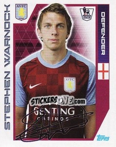 Cromo Stephen Warnock