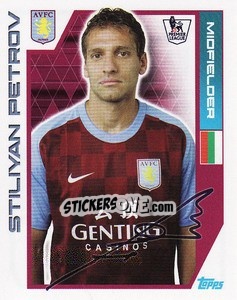 Figurina Stiliyan Petrov - Premier League Inglese 2011-2012 - Topps