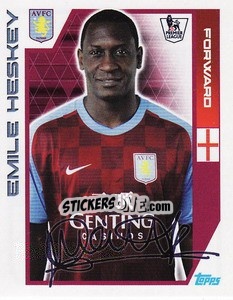 Sticker Emile Heskey - Premier League Inglese 2011-2012 n. 44 - Topps