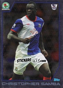 Cromo Star Player - Christopher Samba - Premier League Inglese 2011-2012 - Topps