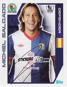 Sticker Michel Salgado - Premier League Inglese 2011-2012 n. 54 - Topps