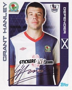 Cromo Grant Hanley - Premier League Inglese 2011-2012 n. 56 - Topps