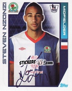 Sticker Steven Nzonzi - Premier League Inglese 2011-2012 n. 59 - Topps