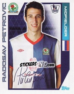 Sticker Radosav Petrovic - Premier League Inglese 2011-2012 - Topps