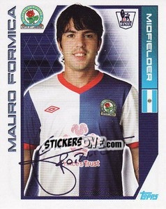 Figurina Mauro Formica - Premier League Inglese 2011-2012 - Topps