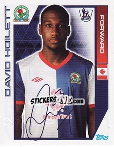 Sticker David Hoilett - Premier League Inglese 2011-2012 - Topps