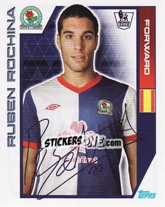 Sticker Ruben Rochina - Premier League Inglese 2011-2012 n. 67 - Topps