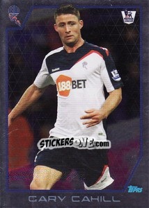 Figurina Star Player - Gary Cahill - Premier League Inglese 2011-2012 - Topps