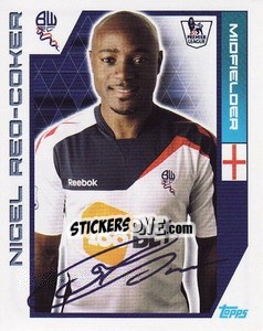 Sticker Nigel Reo-Coker - Premier League Inglese 2011-2012 - Topps
