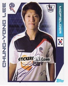 Figurina Chung-Yong Lee - Premier League Inglese 2011-2012 - Topps