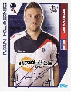 Sticker Ivan Klasnic - Premier League Inglese 2011-2012 n. 88 - Topps
