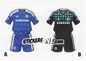 Sticker Kits - Premier League Inglese 2011-2012 n. 92 - Topps