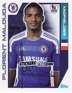 Sticker Florent Malouda - Premier League Inglese 2011-2012 n. 102 - Topps