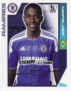Sticker Ramires - Premier League Inglese 2011-2012 - Topps