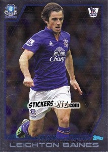 Sticker Star Player - Leighton Baines - Premier League Inglese 2011-2012 - Topps