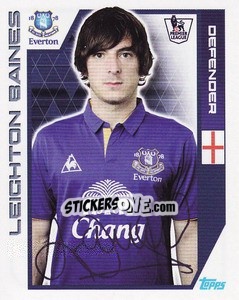 Sticker Leighton Baines - Premier League Inglese 2011-2012 - Topps