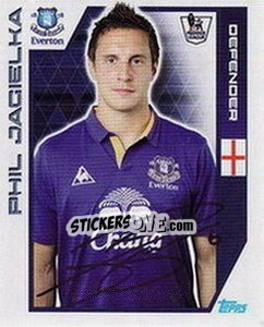 Sticker Phil Jagielka - Premier League Inglese 2011-2012 n. 121 - Topps