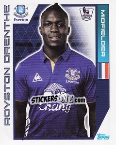 Sticker Royston Drenthe - Premier League Inglese 2011-2012 - Topps