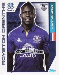 Sticker Royston Drenthe - Premier League Inglese 2011-2012 n. 126 - Topps