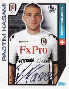 Sticker Pajtim Kasami - Premier League Inglese 2011-2012 n. 151 - Topps