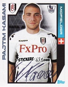 Figurina Pajtim Kasami - Premier League Inglese 2011-2012 - Topps