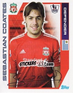 Sticker Sebastian Coates - Premier League Inglese 2011-2012 n. 168 - Topps