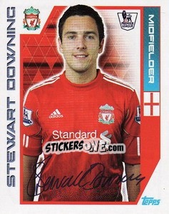 Sticker Stewart Downing - Premier League Inglese 2011-2012 n. 169 - Topps