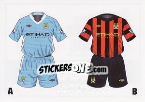 Figurina Kits - Premier League Inglese 2011-2012 - Topps